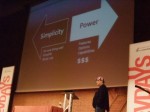 Joel talking about simplicity vs power