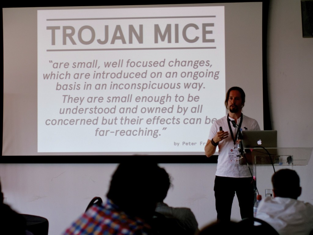 Oli Shaw talks through Trojan Mice